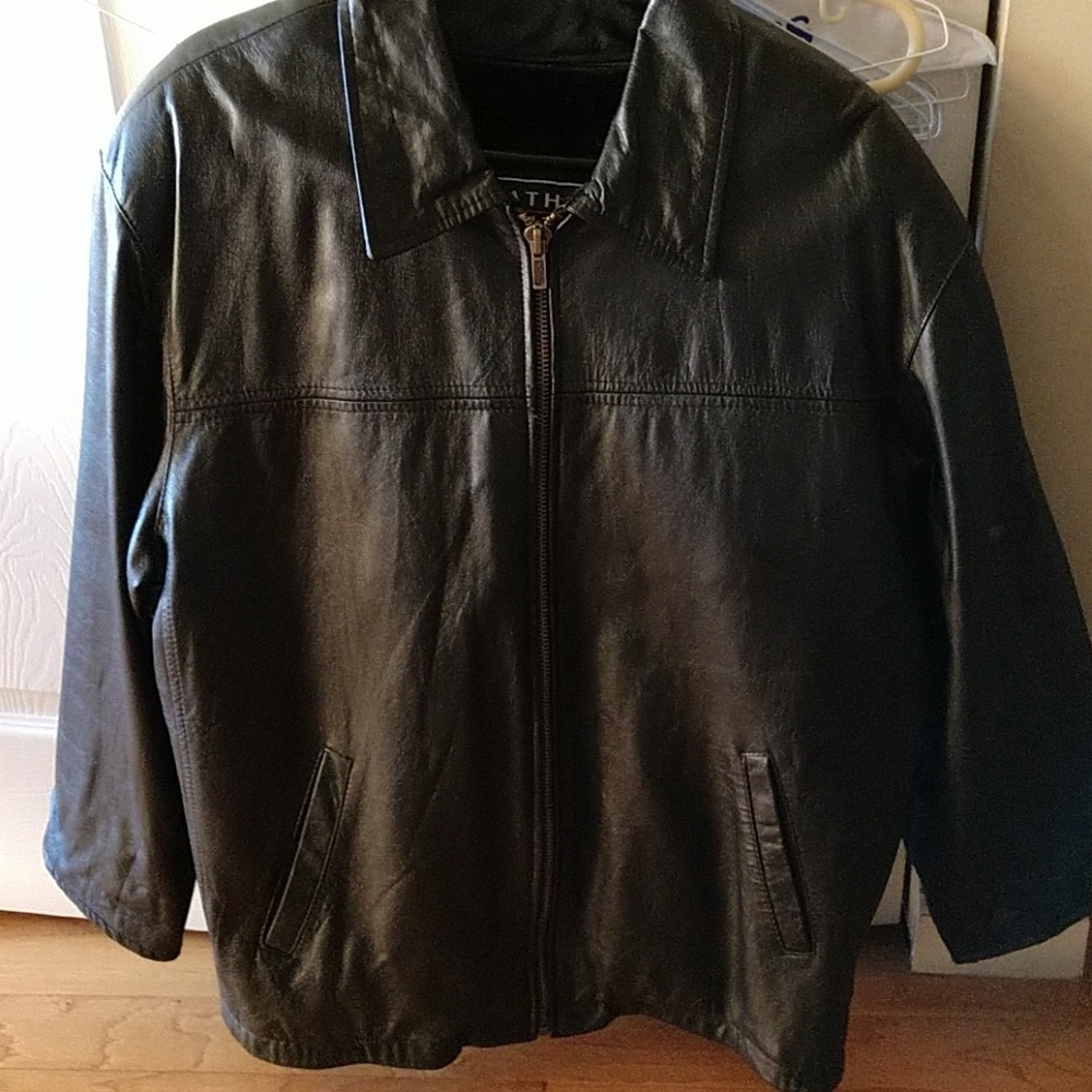 Leather jacket